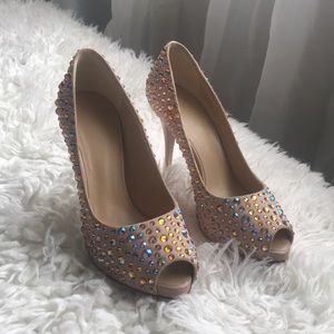 Giuseppe Zanotti Swarovski Crystal Heels